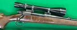 Pre-64 (1959) M70 Winchester in 338 magnum with early B&L scope. - 8 of 9