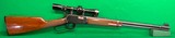 9422 Winchester in 22 magnum with 2-7 Leupold rimfire scope. - 1 of 2