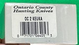 Ontario Keuka hunting knife, NIB,
now discontinued. - 2 of 7