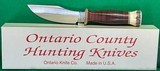 Ontario Keuka hunting knife, NIB,
now discontinued.