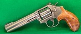 Smith & Wesson model 48-3, stainless 22 magnum.