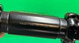 Early German Weatherby 2 3/4 power scope, excellent condition with rings. - 6 of 6