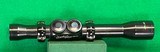 Early German Weatherby 2 3/4 power scope, excellent condition with rings. - 2 of 6