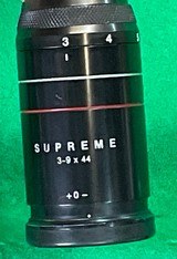 Weatherby Supreme 3-9X44mm scope, top quality Japanese manufactured - 2 of 4