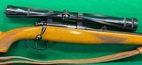 Early Steyr Zephyr 22 rifle from 1953 with 10x scope - 2 of 11