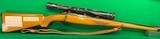 Early Steyr Zephyr 22 rifle from 1953 with 10x scope - 1 of 11