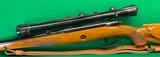 Early Steyr Zephyr 22 rifle from 1953 with 10x scope - 7 of 11