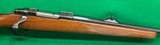 Early flat bolt, tang safety Ruger M77 in 308 with sights. - 5 of 10