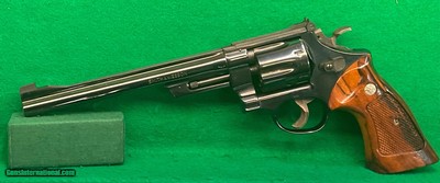 Smith & Wesson 27-2 with 8 3/8 inch barrel, full target with Target trigger, hammer and grips.