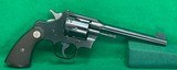 Colt officers model match 22 revolver,, early version. - 3 of 7