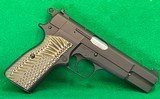 Springfield Armory SA 35, 9mm with custom grips. - 3 of 4