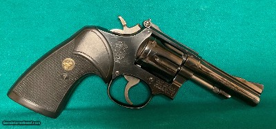Smith & Wesson model 18-3, 22 long rifle, 4 inch barrel.