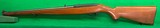 Early Ruger 10/22 Mannlicher, walnut with plastic buttplate. - 2 of 8