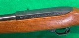 Early Ruger 10/22 Mannlicher, walnut with plastic buttplate. - 4 of 8