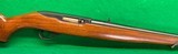 Early Ruger 10/22 Mannlicher, walnut with plastic buttplate. - 6 of 8