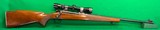 Pre-64 Winchester model 70 featherweight caliber 270 with 3-9 compact Leupold