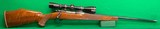 224 German Weatherby with 3-9X Leupold scope. - 1 of 13