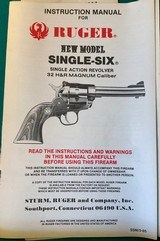 Ruger Single Six in 32 H&R magnum, as new in box. - 2 of 7