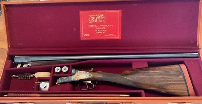 Cogswell & Harrison 12 gauge complete with case and accessories.