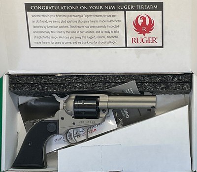 Ruger Wrangler, unfired New In Box , 22 LR with new holster.