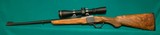 Dakota #10 premium single shot rifle in 250 Savage with Leupold scope.