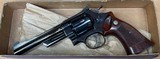 Smith & Wesson model 27-2, 357 Magnum with three T’s and scarce 6 inch barrel.