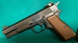 All Belgium Browning Hi-Power in 9mm with 2 mags. - 3 of 4