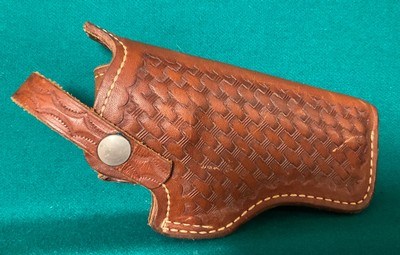 SMITH & WESSON basket weave holster for S&W N frame revolver. - Image 2 of 5