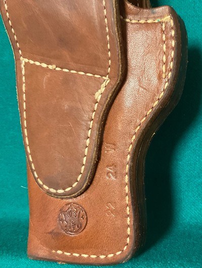 SMITH & WESSON basket weave holster for S&W N frame revolver. - Image 4 of 5
