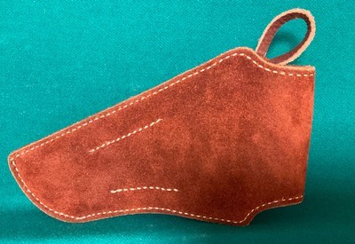 EL PASO SADDLERY basket weave holster for S&W “N” frame revolver. - Image 3 of 5