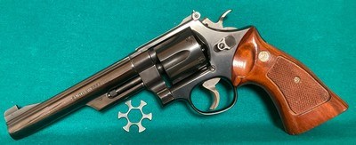 Smith & Wesson 45 ACP model25-2 revolver in original wooden S&W box with tools. Near mint. - Image 2 of 4