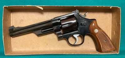 Smith & Wesson 357 magnum model 27-2, scarce 6 inch barrel in box. - Image 1 of 6