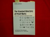 The Standard Directory of Proof Marks - 1 of 1