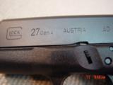 GLOCK 27 Generation 4 with 3 MAGS 40S&W - 7 of 7