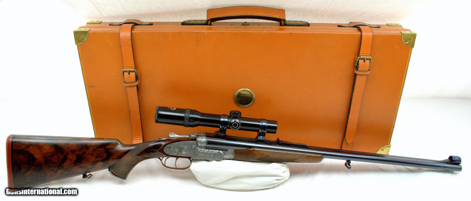 PURDEY-DOUBLE-RIFLE-470NE-with-SCOPE-and