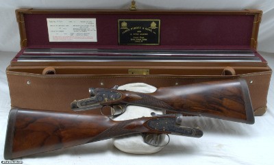 PURDEY 12 GAUGE MATCHED PAIR