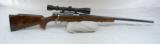 BROWNING OLYMPIAN GRADE BOLT ACTION RIFLE 243 ENGRAVED BY DEBRS & KOWALSKI - 1 of 15