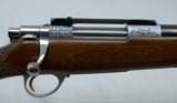BROWNING OLYMPIAN GRADE BOLT ACTION RIFLE 243 ENGRAVED BY DEBRS & KOWALSKI - 6 of 15