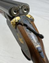PURDEY SIDELOCK EJECTOR SINGLE TRIGGER GAME GUN 2 Barrel set Engraved by Ken Hunt - 13 of 14