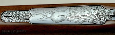 BROWNING OLYMPIAN GRADE TRIPLE SIGNED MASTER ENGRAVED 308 WINCHESTER CALIBER - Image 6 of 14