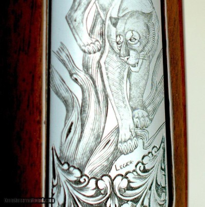 BROWNING OLYMPIAN GRADE TRIPLE SIGNED MASTER ENGRAVED 308 WINCHESTER CALIBER - Image 7 of 14