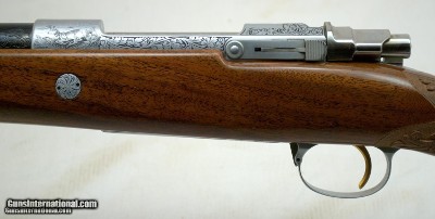 BROWNING OLYMPIAN GRADE TRIPLE SIGNED MASTER ENGRAVED 308 WINCHESTER CALIBER - Image 14 of 14