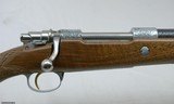 BROWNING HI-POWER OLYMPIAN GRADE MEDIUM GAME RIFLE 308 ENGRAVED BY WATRIN & VANDERSMISSEN - 7 of 16