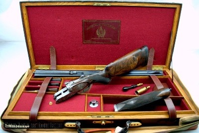 ERNEST DUMOULIN MODEL PIONNIER SIDEPLATED BOXLOCK DOUBLE RIFLE 470NE CALIBER