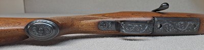 MANNLICHER SCHOENAUER MODEL 1908 BEN SHOSTLE ENGRAVED BOLT ACTION TAKEDOWN RIFLE - Image 16 of 17