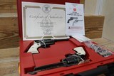 RARE pair of NRA Limited Edition Ruger Vaqueroes in 45 Long Colt - 2 of 7
