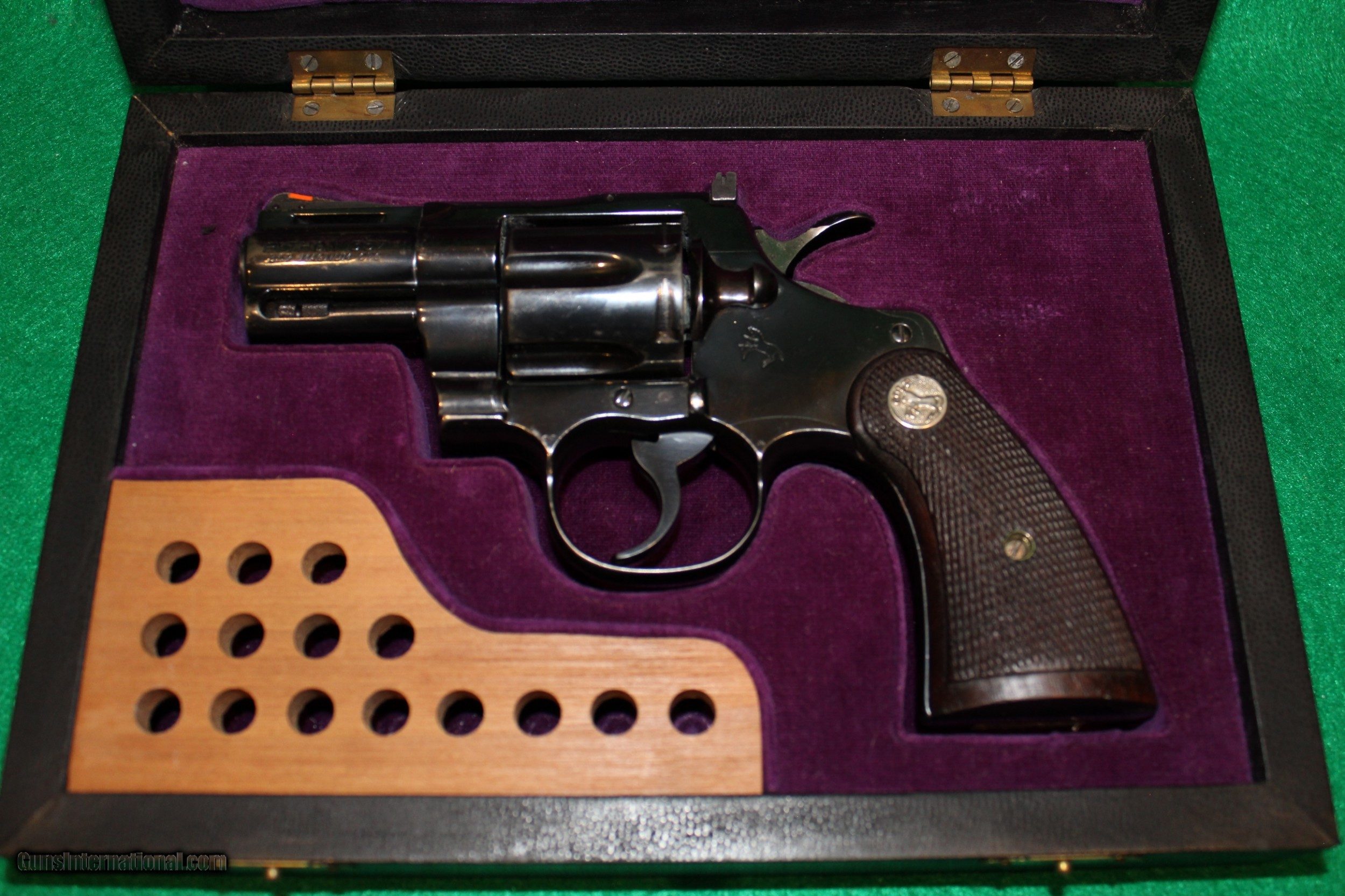 Used Colt Python 2.5 Inch Blued (1978 Model) Comes in Custom Hard Case ...