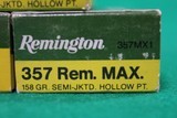 Remington .357 Remington Maximum 158 Grain Semi-Jacketed Hollow Point - 1 of 4