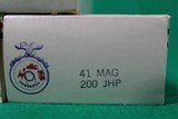L & S Ammunition .41 Magnum 200 Grain Jacketed Hollow Point - 2 of 3