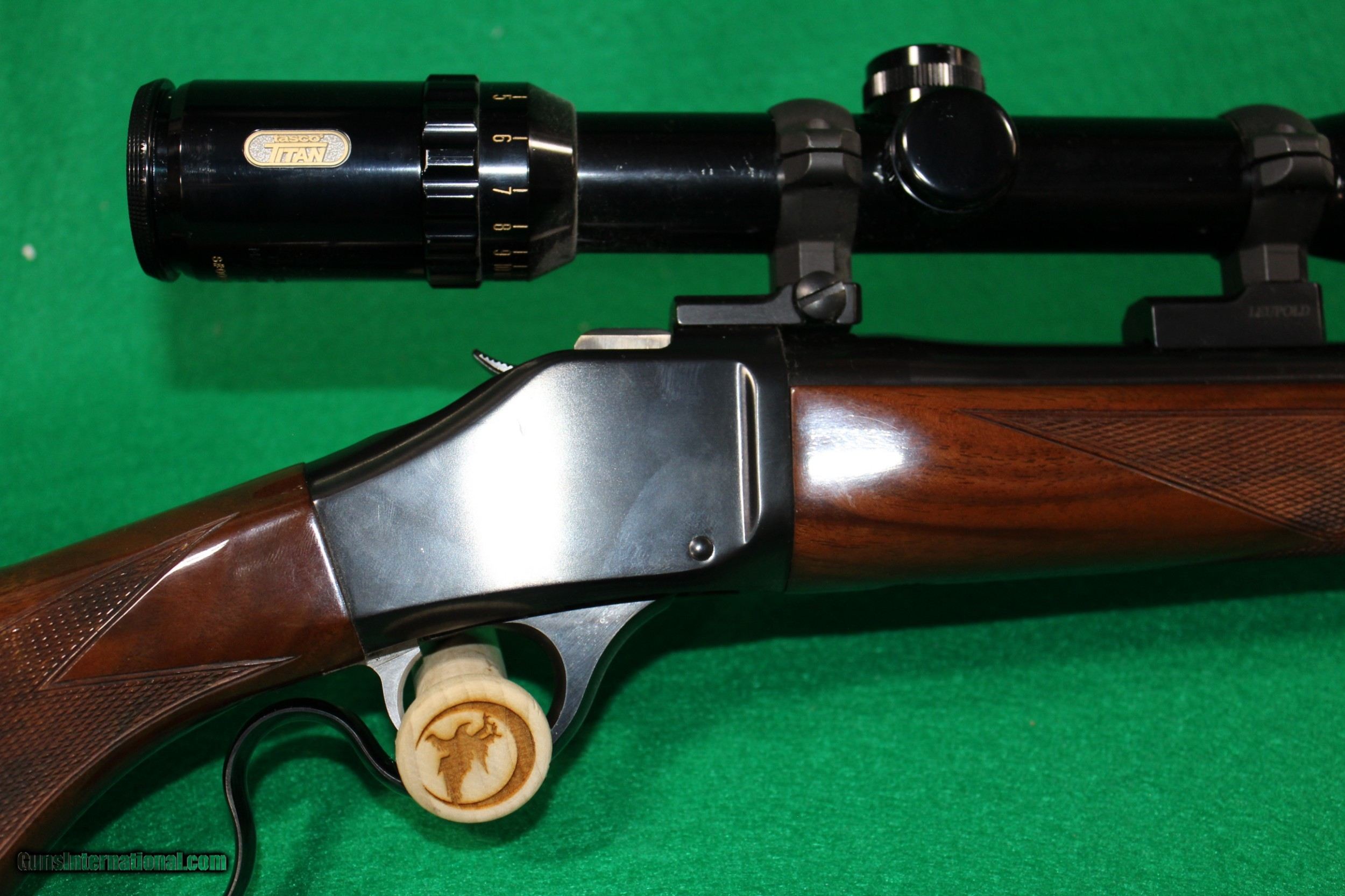 Browning B-78 Single Shot 30-06 Rifle With 3-12x52 Scope For Sale